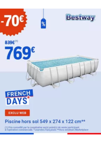 Prospectus Jardi E.Leclerc SURGERES : French days