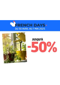 Prospectus Jardiland TARBES : French days