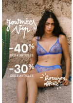 Promos et remises  : Profitez de -30% dès 2 articles,-40% dès 4 & -50% dès 6 !