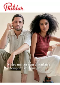 Prospectus Phildar distributeur Lescar : Notre univers au circulaire Intemporel et Iconique
