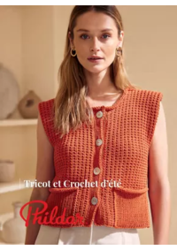 Prospectus Phildar VITRÉ 30 - Rue de la Poterie : Tricot et Crochet d’été