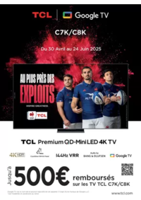 Prospectus BeDigital Saint-Laurent-du-Var : TCL TV C7K C8K