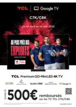 Prospectus BeDigital : TCL TV C7K C8K