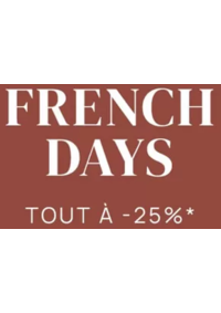 Prospectus Carré blanc Paris BOULOGNE BILLANCOURT : French days