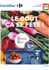 Prospectus Carrefour city PARIS 42 avenue de la Motte Picquet : LE GOÛT ÇA SE FÊTE !