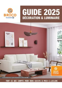 Prospectus Brico E.Leclerc GRAMAT : Guide Decoration Interieure