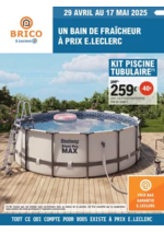 Prospectus Brico E.Leclerc : Piscines