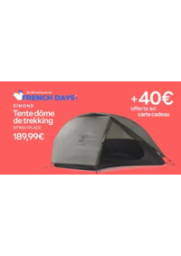 Prospectus DECATHLON Montbeliard : French days