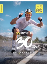 Prospectus Bouticycle LE PONT DE BEAUVOISIN  : 30 ans et plus jeu(a)ne que jamais