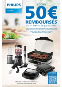 Prospectus Boulanger Gennevillliers : Offre Philips : Jusqu'à 50€ remboursés!