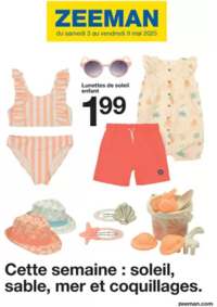 Prospectus Zeeman Amiens : Cette semaine : soleil, sable, mer et coquillages