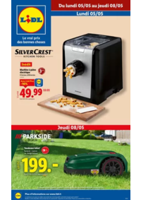 Prospectus Lidl PIERRE BENITE : Découvrez des équipements pour vos sorties en plein air et pour embêllir votre jardin !