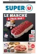 Prospectus Super U : Le marché à prix bas!