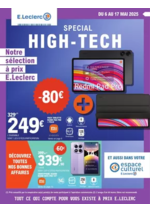 Prospectus Espace culturel E.Leclerc : E.Leclerc Espace Culturel HIGH-TECH MAI