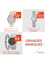 Prospectus Trésor Bijoux : Grandes Marques