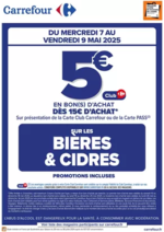 Prospectus Carrefour Express : OPERATION BON(S) D’ACHAT BIÈRES ET CIDRES