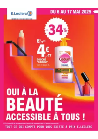 Prospectus E.Leclerc VIRY CHATILLON : BEAUTE PRINTEMPS