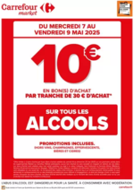 Prospectus Carrefour Market : OPERATION BONS D’ACHAT SUR LES ALCOOLS
