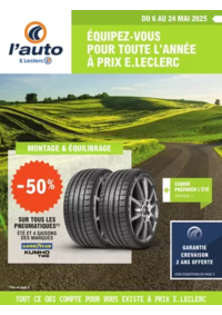 Prospectus L'auto E.Leclerc LESCURE D'ALBIGEOIS : OP7 - THEMATIQUE BEAUX JOURS