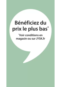 Prospectus Jysk : Offres exceptionnelles