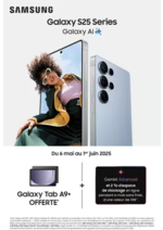Promos et remises  : Galaxy Tab A9+ offerte