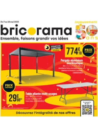 Prospectus Bricorama ORGEVAL : Célébrons les 50 ans Bricorama