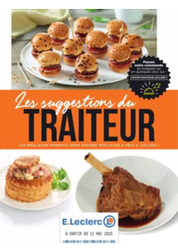 Prospectus E.Leclerc SAINT BRICE COURCELLES : CARTE TRAITEUR PERMANENTE - MIXTE