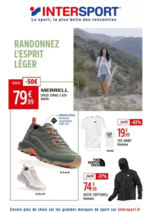 Prospectus Intersport : RANDONNEZ L'ESPRIT LÉGER