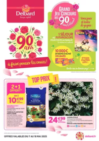 Prospectus Delbard Saint-Junien : 90 ans à faire pousser les envies!