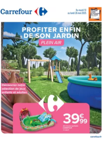 Prospectus Carrefour Contact ETANG SUR ARROUX : SPÉCIAL PLEIN AIR