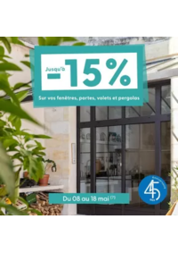 Prospectus Tryba : Jusqu’à 150€ Sur vos fenêtres, portes, volets et pergolas