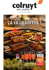 Prospectus Colruyt SENONES : Allumez le feu, ça va chauffer !