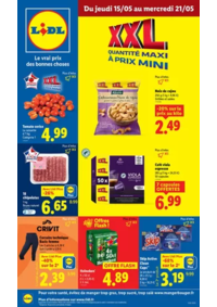 Prospectus Lidl TARBES 4 chemin de Cognac : Profitez d'une large sélection de produits à prix réduits chez Lidl !