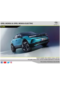 Prospectus Distributeur OPEL GARAGE FELDBAUER SARL SAINT-LOUIS : Opel Nouveau Mokka