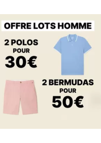 Prospectus Bonobo Coutances : Offre lot - homme homme