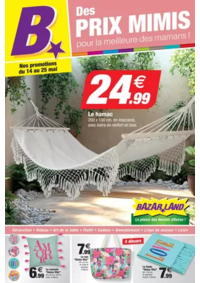 Prospectus Bazarland VAISON LA ROMAINE : Des prix mimis pour la meilleure des mamans !