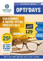 Promos et remises  : Optidays Ete