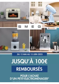 Prospectus Copra AVRANCHES : Smeg vous rembourse jusqu'à 100 €