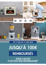 Promos et remises  : Smeg vous rembourse jusqu'à 100 €
