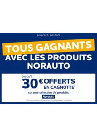Prospectus Norauto FORBACH : Tous gagnants