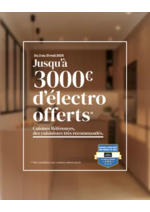 Prospectus Cuisines références : Jusqu’à 3 000€ d’électro offerts pour donner vie à votre projet sur-mesure !