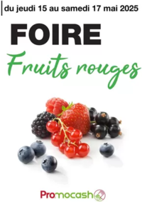 Prospectus Promocash Aurillac : Fruits rouges
