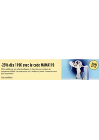 Prospectus Galeries Lafayette Bayonne : -25% dès 119€ avec le code MAMA119