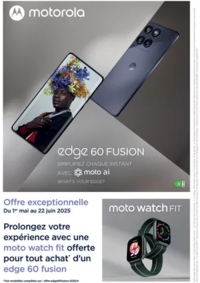 Prospectus MDA BEYNOST : Montre Moto Watch Fit offerte