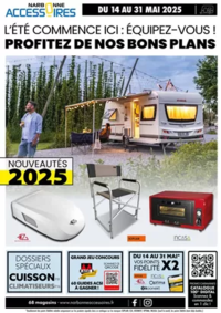 Prospectus Narbonne Accessoires CHAMPNIERS : Catalogue promotionnel caravane