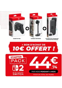 Prospectus Micromania Labège Toulouse : Starter Pack Nintendo Offer
