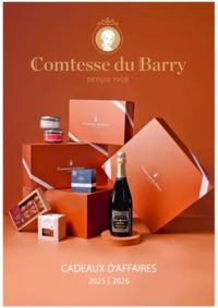 Prospectus Comtesse du Barry La Rochelle : CADEAUX D’AFFAIRES 2025 | 2026