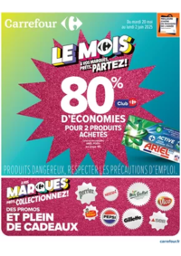Prospectus Carrefour LILLE : #LE MOIS À VOS MARQUES, PRÊTS, PARTEZ !