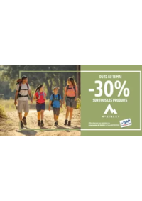 Prospectus Go Sport CALAIS : -30% sur tous les produits