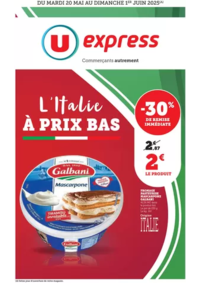 Prospectus U Express ROYAN : Spécial Italie